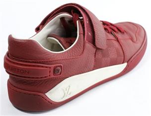 Elliptic sneaker in Damier Canvas and flannel - Louis Vuitton - LOUISVUITTON.COM